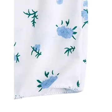 Verdusa Women's Floral Pajama Set Comfortable Loungewear