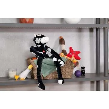 Stylish Bone-Shaped Dog Toy Basket for Pets