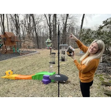 Dawhud Direct Hand-Painted Hanging Bird House for Outdoors