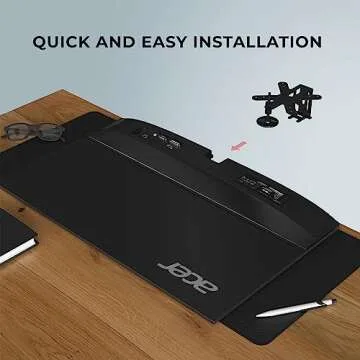 HumanCentric VESA Mount Adapter Bracket, VESA Adapter Compatible with Acer Monitor R240HY bidx, R221Q, R271, SB220Q, R241Y, RT240Y, RT270, SA220Q, SA230 bi, SA240Y, SA270 Bbix, SB230, SB240Y