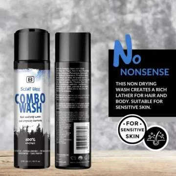 BOYZZ ONLY Scent Free Combo Wash - EWG Verified & Vegan