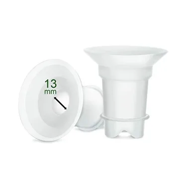 Comfortable 13mm Maymom Flange Inserts for Breast Pumps, 2pc/pk