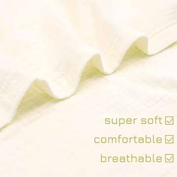 Hooyax Muslin Baby Lounger Cover, 100% Cotton Durable Newborn Lounger Cover, Soft and Breathable Inf...