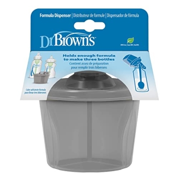 Dr. Brown's On-the-Go Baby Formula Dispenser in Gray