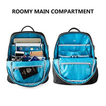 KROSER Lightweight Water-Repellent Laptop Backpack