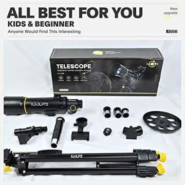 70mm Telescope for Kids & Adults with Phone Adapter