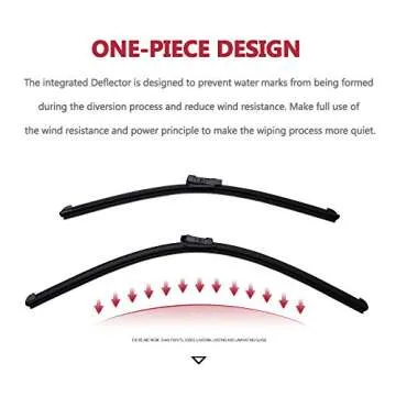 XTechnor Windshield Wiper Blades for Model 3 Model Y 2017-2024, Original Equipment Replacement Wiper...