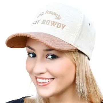 Funky Junque Howdy Hat - Vintage Trucker Cap for All Ages