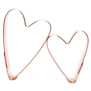 Mini Heart Cookie Cutter Set for Bakers and Crafters