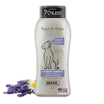 Wahl 4-in-1 Calming Shampoo for Dogs - Cleans & Moisturizes