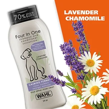 Wahl 4-in-1 Calming Shampoo for Dogs - Cleans & Moisturizes