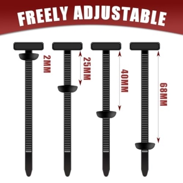 200 Nylon Cable Tie Buckles - Heavy Duty Repair Solution