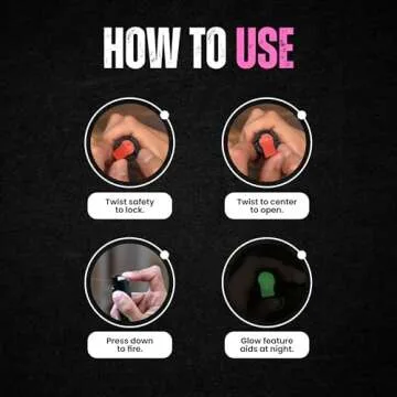 Police Magnum Mini Pepper Spray Self Defense- Small Discreet Pink OC Spray- 1 Pack 1/2oz Twist Lock Keyring (Pink Pocket Knife & Clear Sleeve)