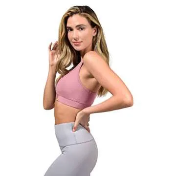 90 Degree High Impact Full Support Racerback Bra