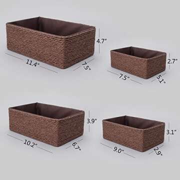 Eco-Friendly Wicker Storage Baskets for Home Organization
