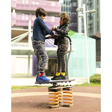 socks n socks-Kids 5-pair Fun Cool Cotton Colorful Science Socks Gift Box-Medium