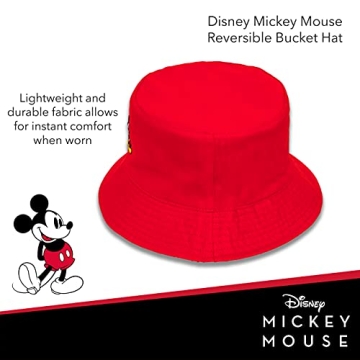 Mickey Mouse Reversible Bucket Hat for Summer Fun