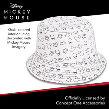 Mickey Mouse Reversible Bucket Hat for Summer Fun