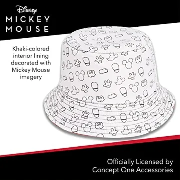 Mickey Mouse Reversible Bucket Hat for Summer Fun