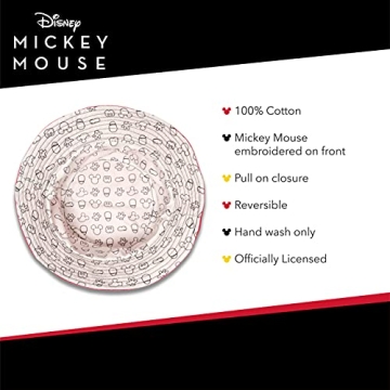 Mickey Mouse Reversible Bucket Hat for Summer Fun