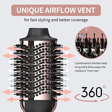 Umeely Hair Dryer Brush for Effortless Styling