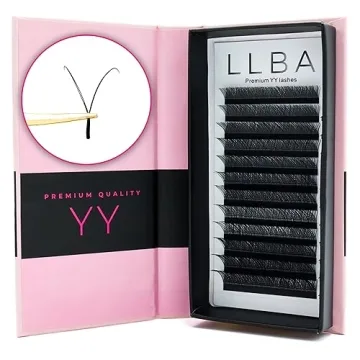 LLBA YY Eyelashes Extensions - 2D Fans Volume Eyelashes for Long Lasting & Easy Application