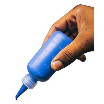 Bastex 6 Pack 4 Ounce Plastic Squeeze Bottles - Perfect for Icing, Liquids, and Crafts