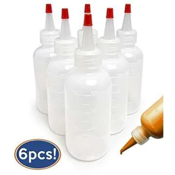 Bastex 4 Ounce Squeeze Bottles - Versatile For All Uses
