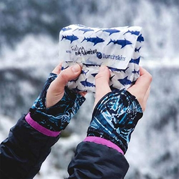 Lunchskins Sealable Eco-Friendly Sandwich Bags - 50 Count