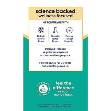 Renew Life Probiotic Capsules for Digestive Health 50 Billion CFU