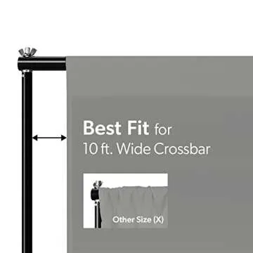 LimoStudio 9 x 15 ft. (W x H) Gray Backdrop Background Screen, Photo Background for Photoshoot Video Filmming, Premium High Density > 200GSM A+ Grade Synthetic Material, Pure Grey Color, AGG3058