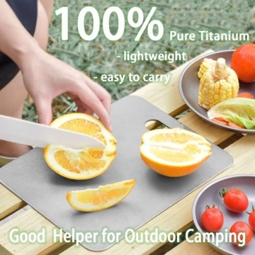 Titanium Cutting Board Set - Durable and Hygienic Alternative