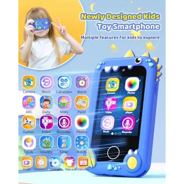 Kids Toy Smartphone for Fun Learning Ages 3-8