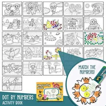 Wee Creators Dot Markers for Kids | Washable Mess Free Art Supplies