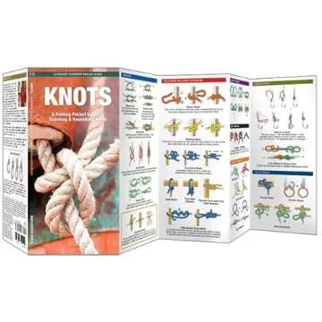 Knots: A Folding Pocket Guide to Scouting & Household Knots (Outdoor Recreation and Survival)