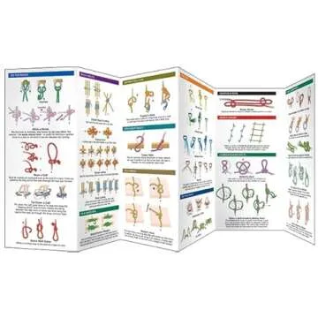 Knots: A Folding Pocket Guide to Scouting & Household Knots (Outdoor Recreation and Survival)
