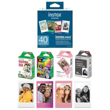 Fujifilm Instax Mini Variety Film Pack - 40 Sheets