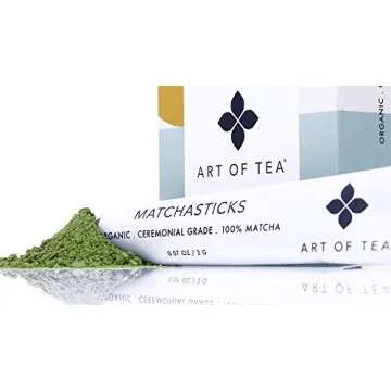 Art of Tea Matchastick 12 Count - Premium Matcha Green Tea
