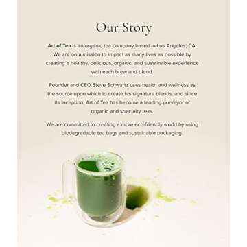 Art of Tea Matchastick 12 Count - Premium Matcha Green Tea