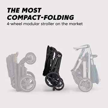 Baby Jogger® City Sights® Stroller - Convertible Stroller with Compact Fold, Dark Slate