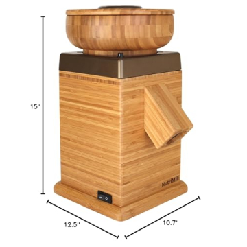 Nutrimill Harvest Grain Mill for Fresh, Healthy Baking