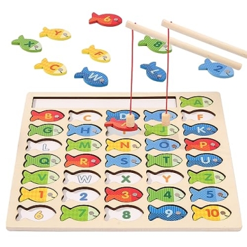 Diaodey Magnetic Fishing Game for Educational Fun Toy