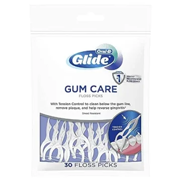 Oral-B Glide Floss Picks - Effortless Plaque Removal with Tension Control Design