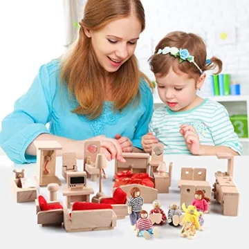 Enchanting Dollhouse Furniture Set for Kids Imaginative Play