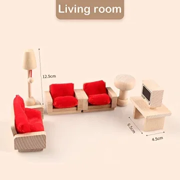 Enchanting Dollhouse Furniture Set for Kids Imaginative Play