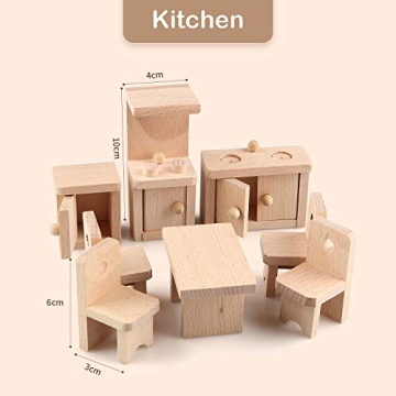 Enchanting Dollhouse Furniture Set for Kids Imaginative Play