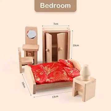 Enchanting Dollhouse Furniture Set for Kids Imaginative Play