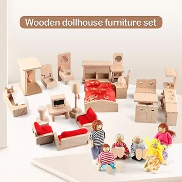 Enchanting Dollhouse Furniture Set for Kids Imaginative Play