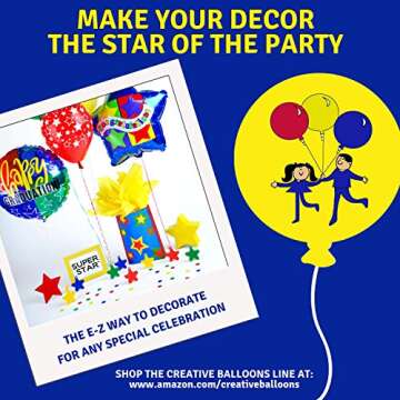 Cube Weight Balloon Weights, Durable 10 Piece Set