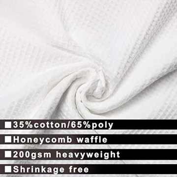 Elegant Cotton Shower Curtain with Removable Liner